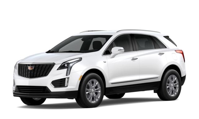 Front Three-Quarters View of the 2025 Cadillac XT5