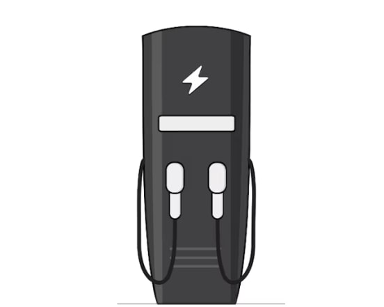 dual ev charging station