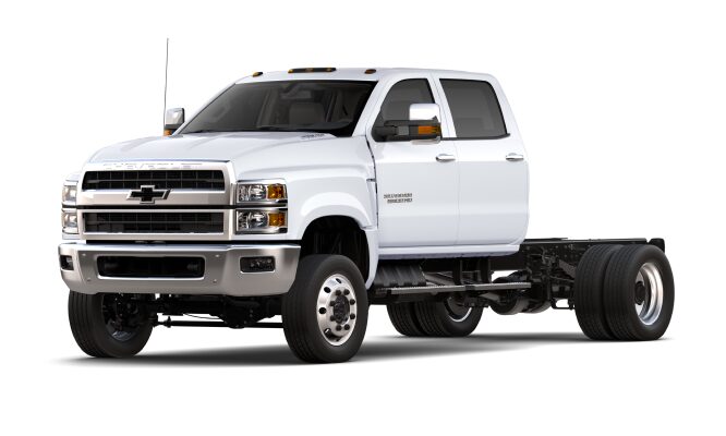 Low Cab Forward and Chassis Cab Work Trucks | GM Envolve