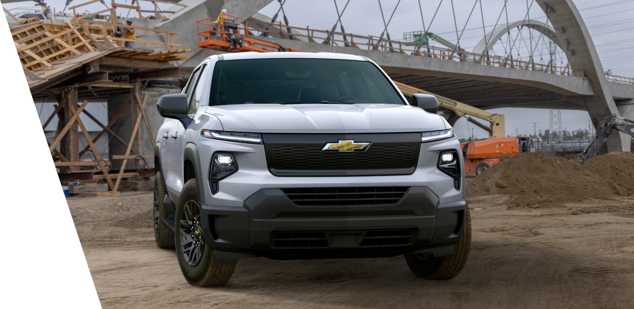 Chevrolet Truck Parked at a Job Site