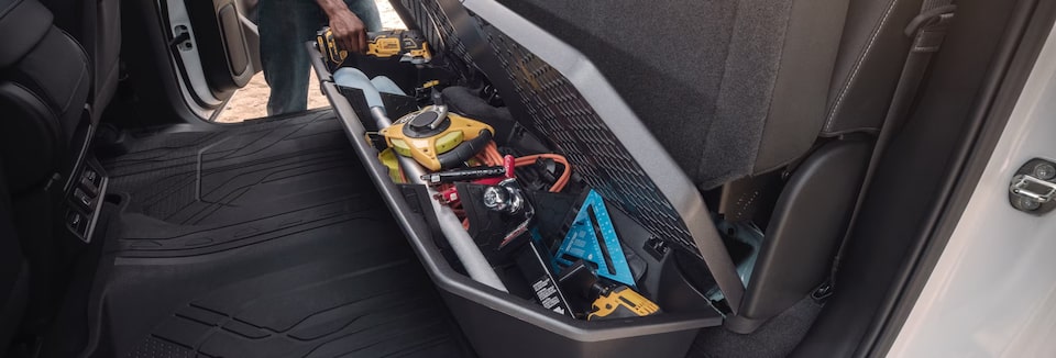 Truck tool storage accessories