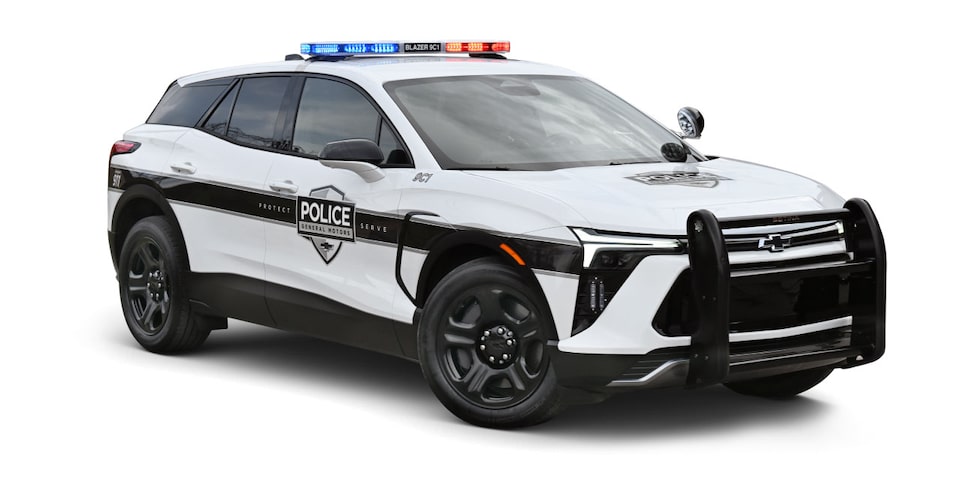 2025 Chevrolet Blazer EV Police Pursuit Vehicle GM Envolve