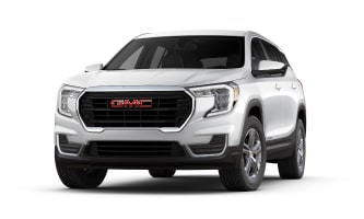 Front Three-Quarters View of the 2024 GMC Terrain