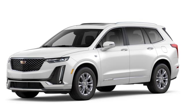 Front Three-Quarters View of the 2024 Cadillac XT6